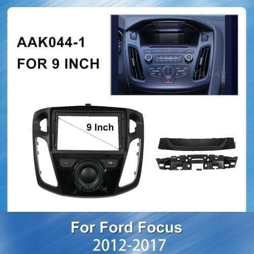 Car radio Dash Mount Trim Kit Fascia Frame for FORD FOCUS 2012-2017 GPS Navigation panel Fascia frame Face Dash Mount Trim Kit