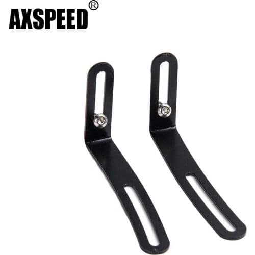 AXSPEED 2Pcs Rear Bumper Anti-collision Beam Compression Mount for Axial SCX10 1/10 RC Crawler Car Upgrade Parts