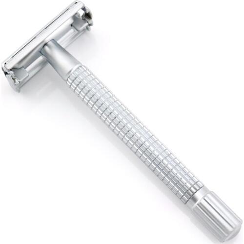 WEISHI Safety Razor Long handle Brass material Matte Chromium 9306-EL Top quality Simple packing 1PCS/LOT NEW