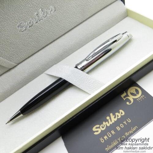 Scrikss 39 Black Chrome Versatil Pen | Scrikss Oscar | İsme Special Pen | Gift Pen