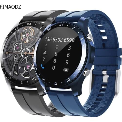 FIMAODZ smartwatch 2021 New mens wristwatch Calculator call watches temperature reloj inteligente hombre Fitness bracelet