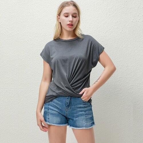 New Summer Fashion Womens T-shirt Tops Short Sleeve Female Tshirts Casual Fashion Ladies Loose T Shirts