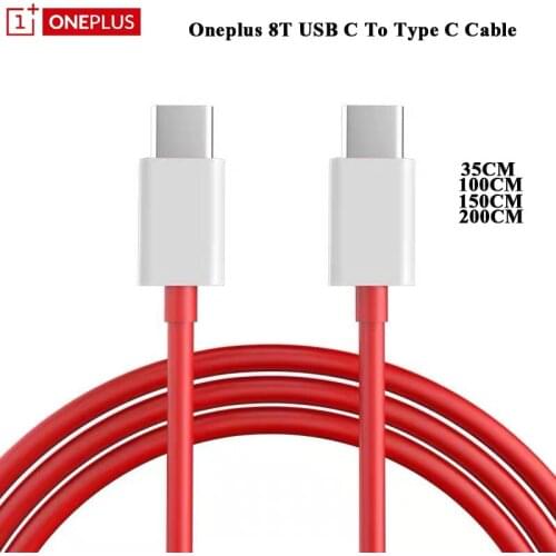 0.35/1/1.5/2M Cable For Oneplus 9 8T 9 Pro 5G 9R Nord N10 Warp Quick Charger Cable 65W PD Fast Usb 3.1 Type-C To Usb C Data Line