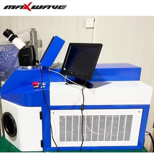 Micro 200W YAG Laser Benchtop Channel Letter Jewelry Spot Laser Welder Machine