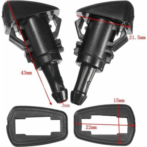 Car Front Windshield Wiper Washer Spray Nozzle For Subaru Impreza Dorman 2008-2012 Windshield Wiper Exterior Parts Replacement