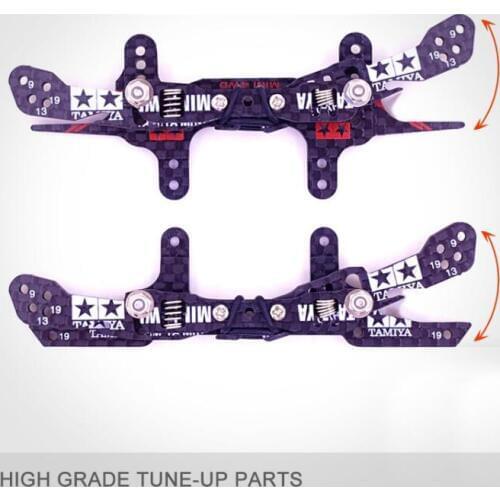 1 Set 3mm Carbon Fiber Independent Suspension Spring Faucet/Phoenix Tail 94697/95257 Modify Parts For Tamiya Mini 4WD Car Model