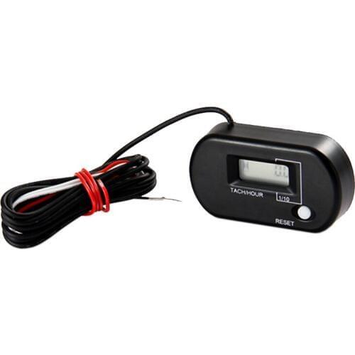 RL-HM025R RPM Indicator Engine Counter for 2/4 Stroke Gasoline Engine Paramotor Engine lawn mower pit bike marine chainsaw