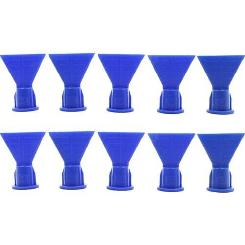 Wave Shape Silicon Cone For Cartridge Caulking Spare Part Nozzle Spray Tip For Sealant Dispenser Syringe Accessory 10Pcs/Lot Ret