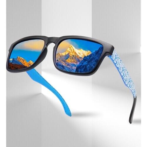 DJXFZLO 2020 new BRAND DESIGN Polarized Sunglasses Men Women Driving Sun Glasses Male Square Goggles UV400 Eyewear