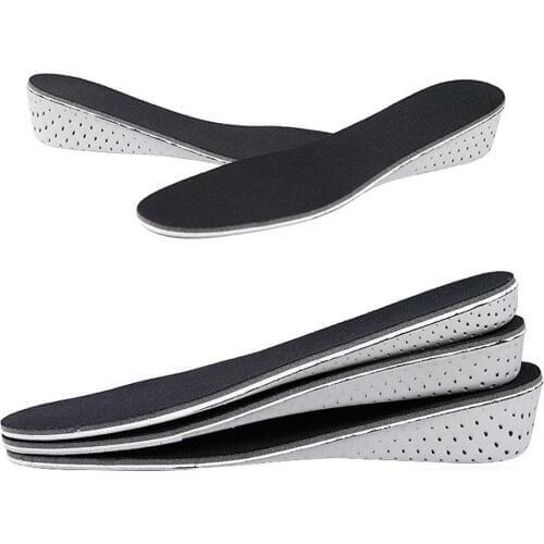 Height Increase Insoles Full/Half For Men/Women Inserts Pad Insoles Feet Shoes Up Invisiable Arch Support Shoe Sole Cushion Pad
