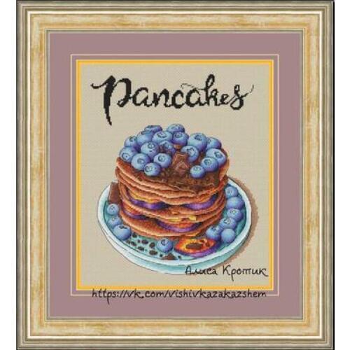 Tt Mouse avatar Counted Cross Stitch Kit Cross stitch RS cotton with cross stitch Magazine blueberry pancakes