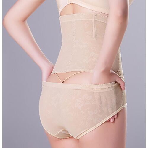 Body enhanced version of the high-waisted tummy tight pants ultra-thin postpartum body toning lift hip waist underwear
