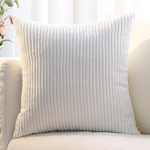 JOYLIVE Living Room Sofa Cushion Pillow Corduroy Decorative Pillow Nordic Home Decoration Pillow Case Velvet Cushion Fashion