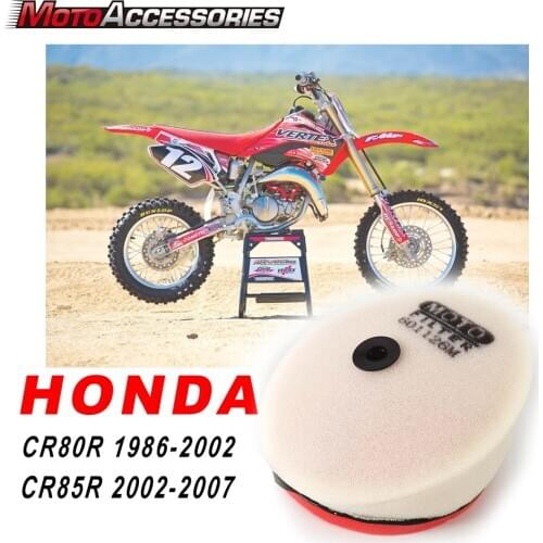 Air Filters For Honda Motorcycle CR80 R CR80 R2 Expert CRE80 all CR85 R CR85 RB Motocross Filter