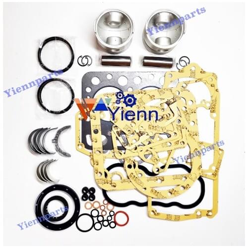 Z500 Overhaul Rebuild Kit Piston Bearing Gasket For Kubota Engine Repair Parts