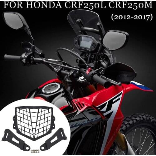 For HONDA CRF250L Headlight Guard CRF250M Headlight Protection Grille CRF250L CRF 250M CNC Headlight Grille