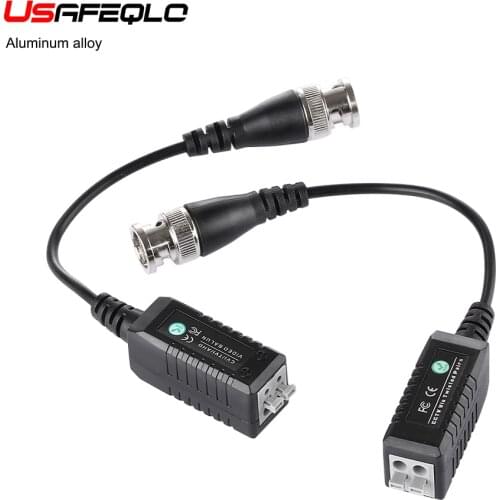 10pair 20pcs/lot Twisted Video Balun Passive Transceivers 3000FT Distance UTP Balun BNC Cable Cat5 CCTV UTP Video Balun