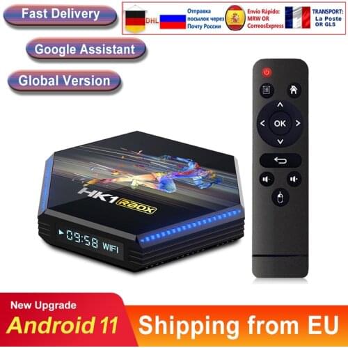 Android tv box Android 11 HK1 RBOX R2 8K RK3566 Quad Core Media player Play Store Free Fast Android smart tv Set top box NEW