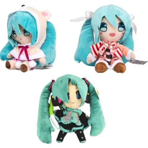 Anime surrounding dolls hot new Hatsune Miku plush dolls creative kawaii gift toys holiday gifts