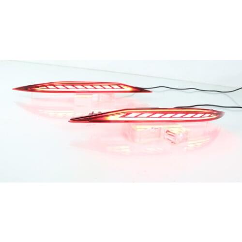 Car Led Rear Bumper Light Brake Flashing Driving Lamp for BEIJING-HYUNDAI AUTO elantra Turn Signal Accessories