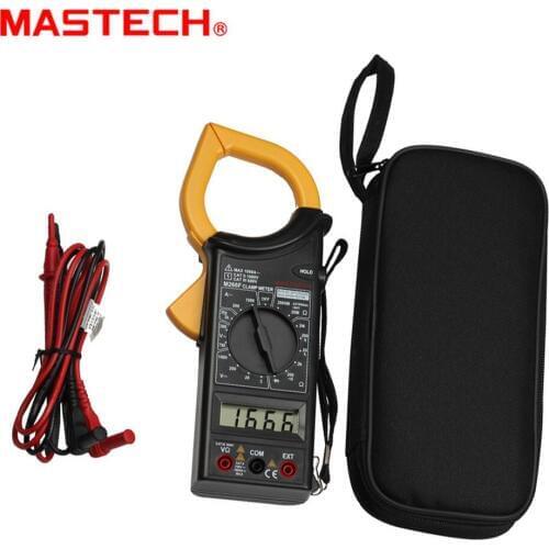MASTECH M266F Digital AC Clamp Meter AC Current Resistance Tester Detector with Diode