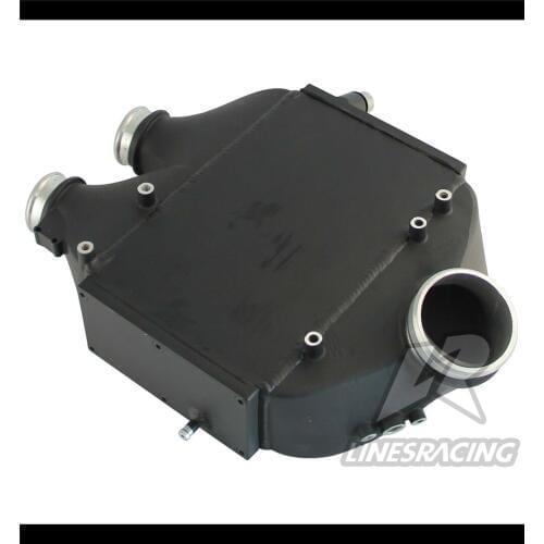 Dual-Pass Top Mount Intercooler RAW Fits for B MW 15-18 M3(F80)/M4(F82/83) 8082R Black