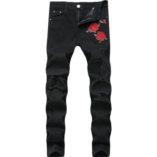 HORMETCI Straight Jeans For Men