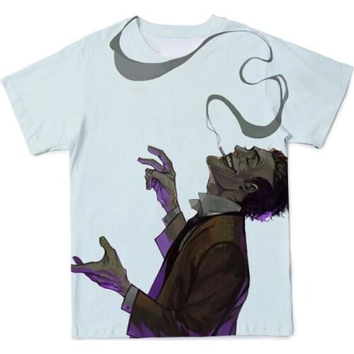 2021 Joker shirt Graphics T For Men T-Shirt Tops T-Shirt Hombre Ropa Verano Apparel Mens Shirt Mens Clothing Chemise Koszulki