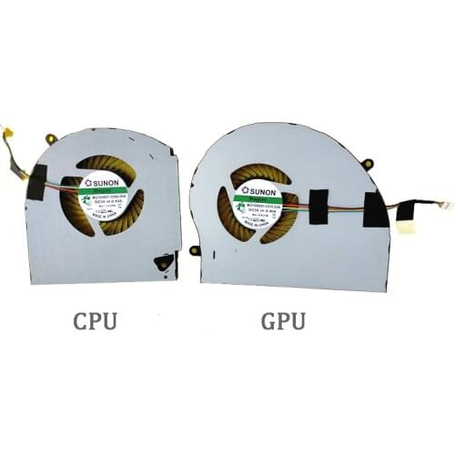 New Original Laptop CPU GPU Cooling Fan For Dell Alienware 17 R4 R5 GTX1080 P31E