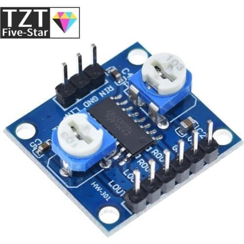 TZT PAM8406 Digital Amplifier Board With Volume Potentiometer 5Wx2 Stereo M70