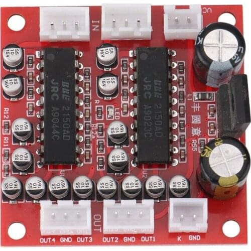 JRC2150 Tone Amplifier Preamp Board 4 Channel Preamplifier Signal BBE Sound Effect Exciter Improve Treble Bass