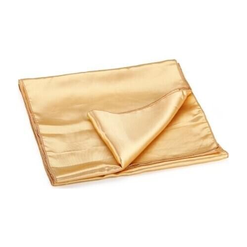 Runner Table Cloth Centre In Satin Gold 30 * 275 cm