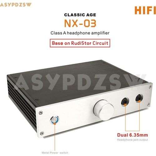 Finished NX03 Headphone amplifier Clone RudiStor NX-03 Headphone amp