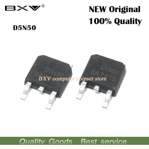 10pcs/lot D5N50 AOD5N50 MOS TO-252 new original