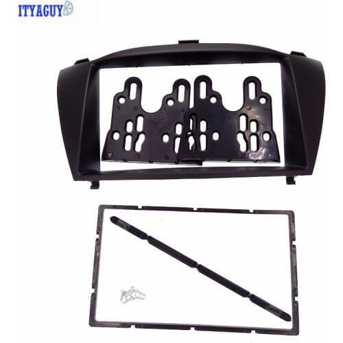 Free shipping new 2Din Car Audio Installation Frame for Hyundai Tucson IX35 Auto Trim Kit Fascia Facia DVD Panel Plate Cover