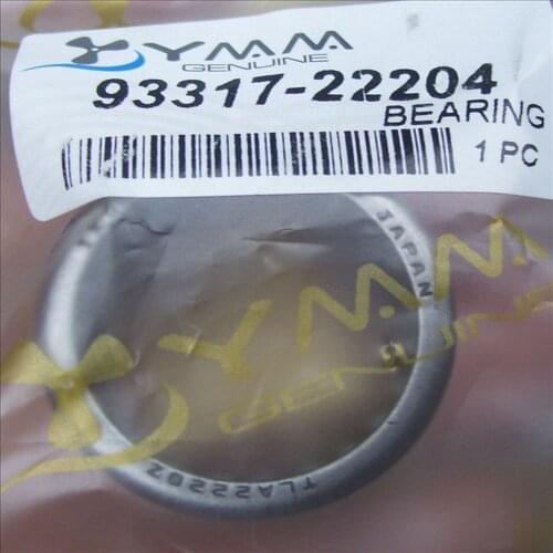 Free shipping propeller shaft outboard needle roller bearings 93317-22204 parts for Yamaha outboard motor 2 stroke 40-48 HP