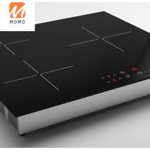 Chinese Factory German Quality with low price Real 6000w Cooktop/Stove/Components 3 Head Induction Cooker Built In