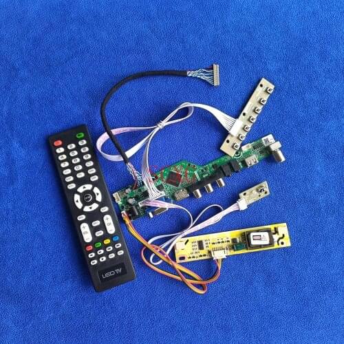 KitLVDS-20Pin 2CCFL 800*600 Monitor controller driver board For G104SN02/G121SN01/LTA104S1 VGA USB HDMI-compatible Signal Analog