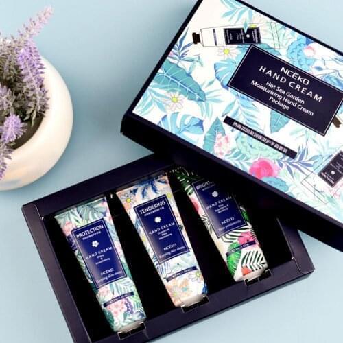 3pcs/set Hand Cream Plant Extract Fragrance Moisturizing Nourishing Hand Cream Suit Anti Drying Anti Wrinkle Hand Care