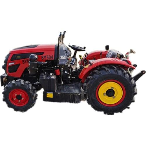 Mini Warmhouse Tractor Hydraulic Farm Equipment New 4WD 50HP Agriculture Machinery Greenhouse Garden Tractor SYNBON