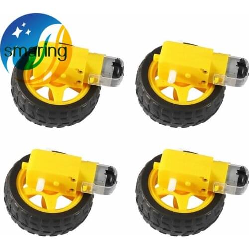 TT Motor Smart Car Robot Gear Motor and Wheel for Arduino DIY Kit Smart Car/Robot Car