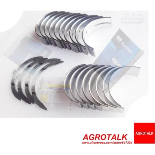 Set of main bearing, rod bearings and thrust for Yangdong Y490D / Y495G / Y495D / Y4100, part number