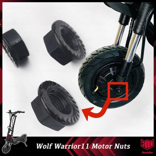 Original Kaabo Wolf Warrior 11inch Motor Nuts Wolf King Scooter Electric Skateboard Swing Arm Locking Nut Parts Accessories
