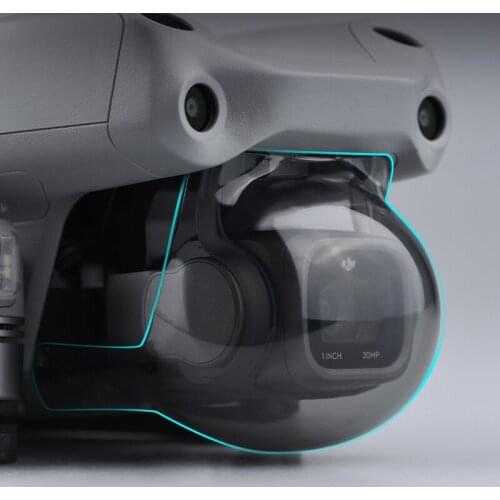 Protector Anti-Scratch Drone Lens Cap Cover For DJI AIR 2S Camera Protector Dustproof Protective Guard Accessories PC Lens Cap