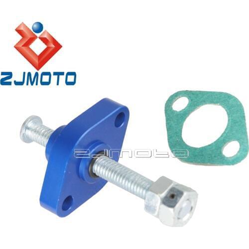 Blue Off Road Aluminum Manual Cam Timing Chain Tensioner For Suzuki DRZ 250 01-07 DRZ 400E/S/SM 00-09