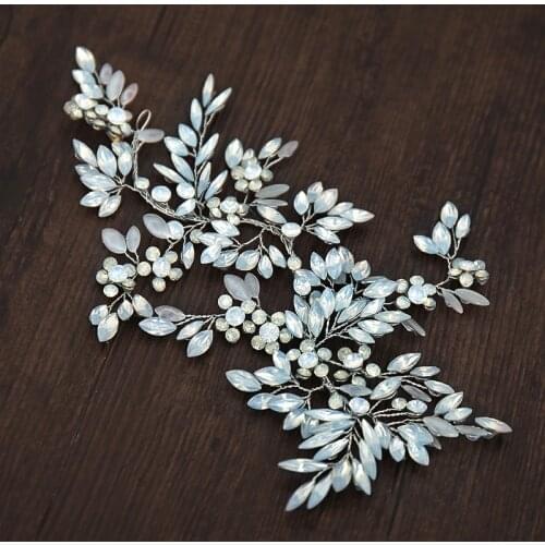 Rhinestone Headband Bride Tiara Hairband Wedding Accesories Luxury Head Jewelry Handmad Hiar Jewelry