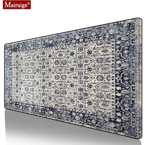 Vintage Persian Rug Mouse Pad XXL Gamer Desk Mat Large Keyboard Pad Bohemian Computer PC Gaming MousePad 90x40cm/70x30cm