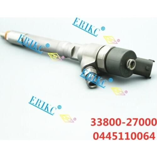0445110064 inyectores diesel 33800-27000 For HYUNDAI Santa FE 2.0 Matrix 1.5 CRDi Elantra 2.0 CRDi ERIKC Common Rail Injector
