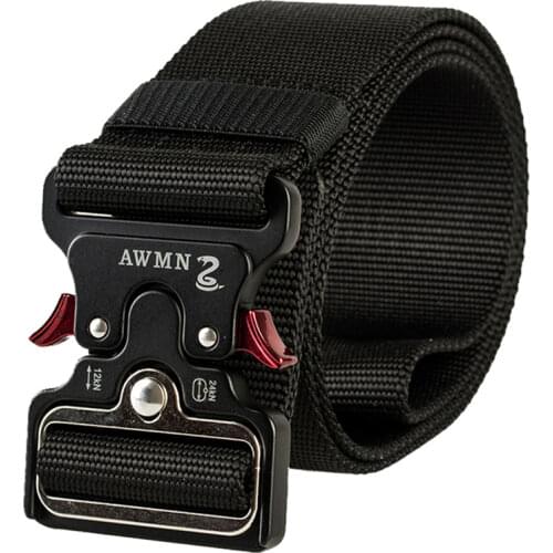 4.8 CM Width Canvas Belt Tactical Military Nylon Belts For Men Trousers Long Training Army Belt Metal Buckle Waist Belts Hunting