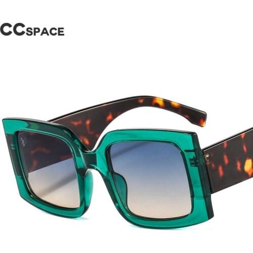 46645 Square Oversized Retro unglasses Gradient Fashion Men Women Shades UV400 Vintage Glasses